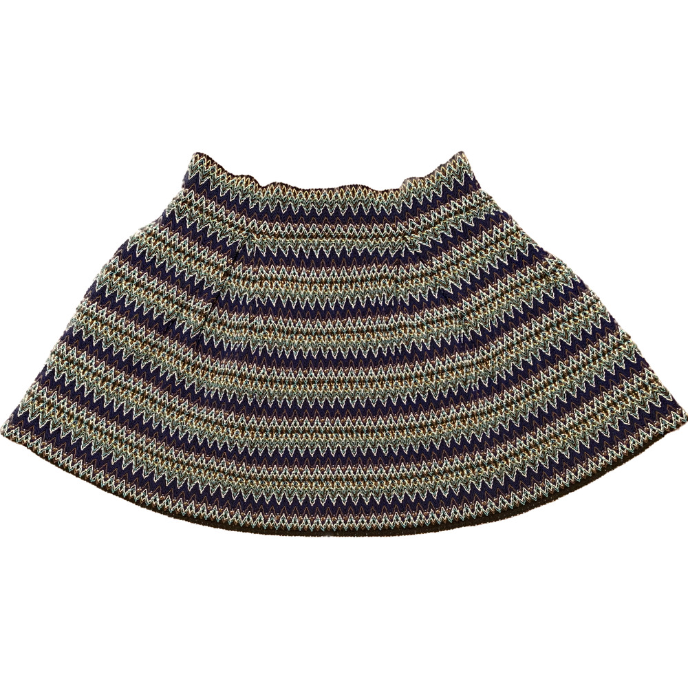 Rubber Pleated Skater Skirt- Size XL